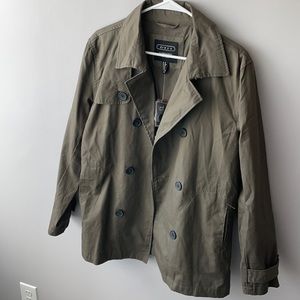 Men’s olive casual Jacket - NEVER WORN